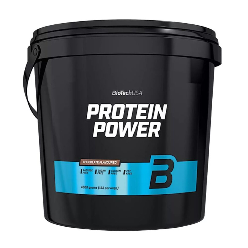 BioTech USA Protein Power 4000 g Příchuť: Čokoláda
