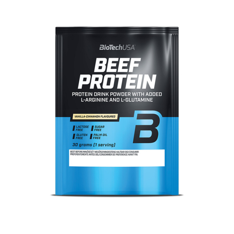 Biotech USA BiotechUSA Beef Protein 30 g - vanilka/skořice