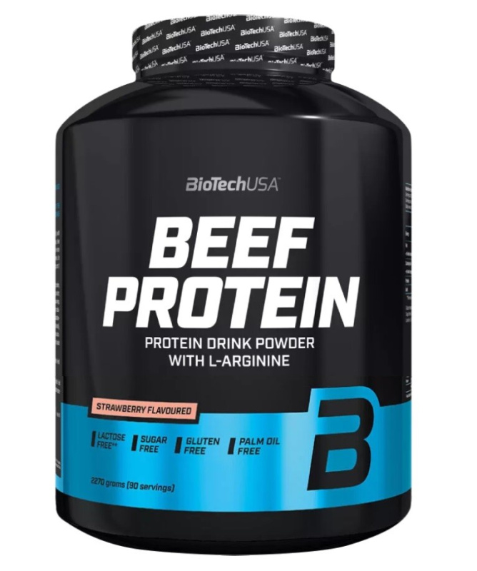 Biotech USA BiotechUSA Beef Protein 1816 g - jahoda