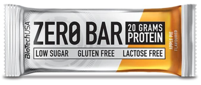 BioTech USA Zero Bar, proteinová tyčinka, 50 g Příchuť: Jablečný koláč