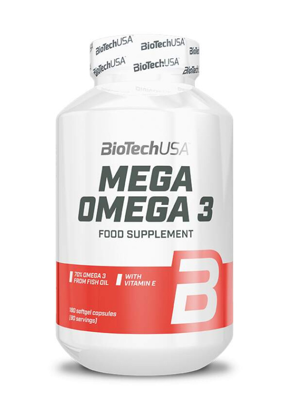 Biotech USA BioTechUSA Mega Omega 3 180 kapslí