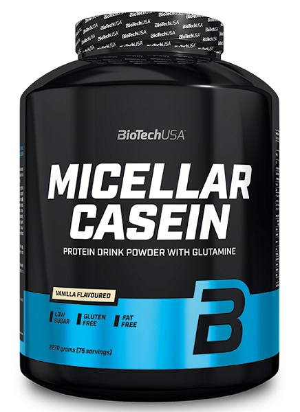 BioTech USA Micellar Casein 2270 g Příchuť: Vanilka