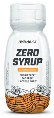 Biotech USA BiotechUSA Zero Syrup 320 ml - pancake (javorový sirup)