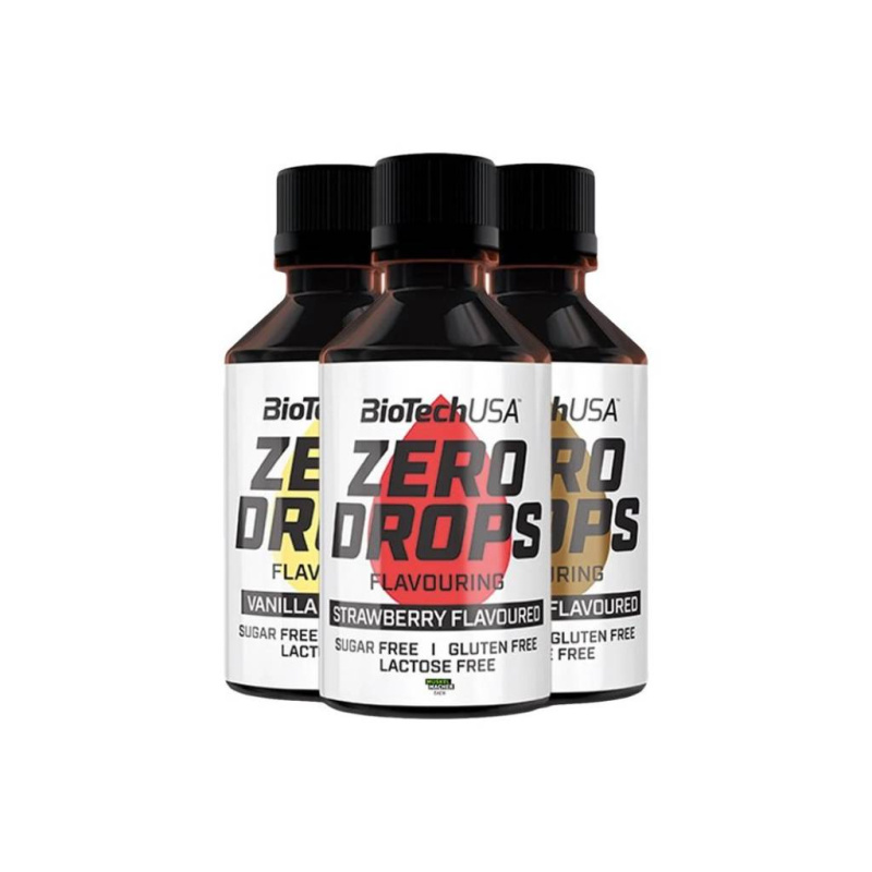 Biotech USA BiotechUSA Zero Drops 50 ml - Nut Nougat