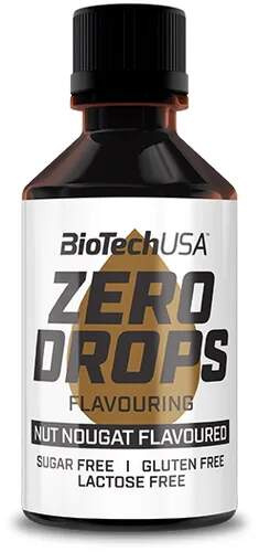Biotech USA BiotechUSA Zero Drops 50 ml - Nut Nougat
