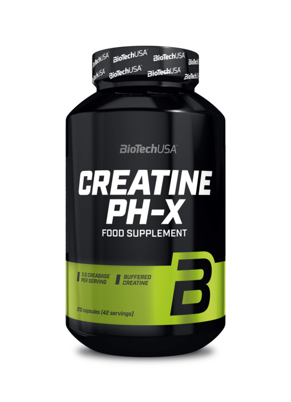 Biotech USA Creatine pH-X, 210 kapslí