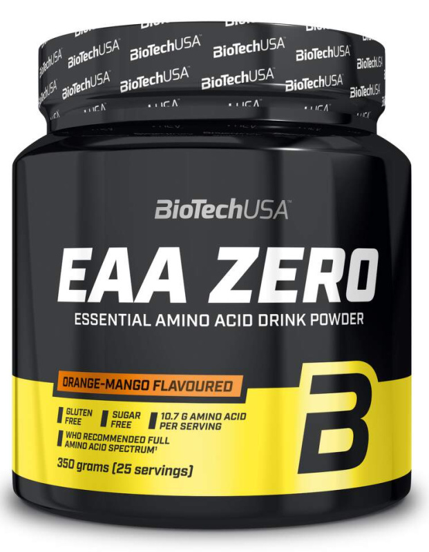 BiotechUSA EAA Zero 350 g - pomeranč/mango