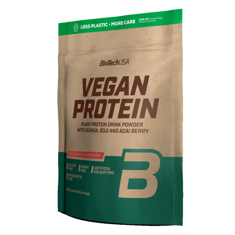 BioTech USA Vegan Protein, 500 g Příchuť: Banán