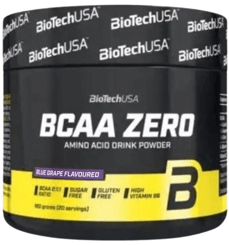 Biotech USA BioTechUSA BCAA ZERO 180 g - modrý hrozen