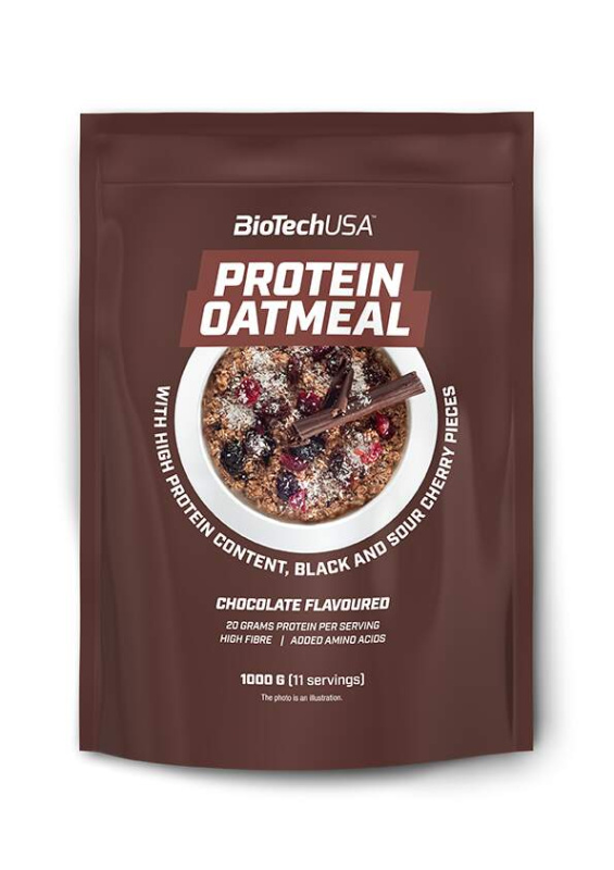 Biotech USA BiotechUSA Protein Oatmeal 1000 g - Čokoláda/višeň