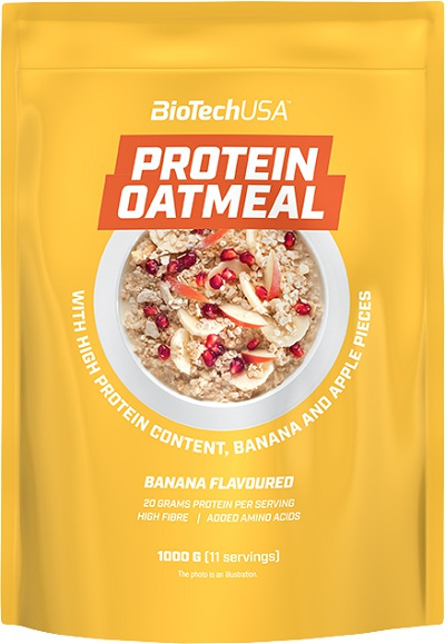 Biotech USA BiotechUSA Protein Oatmeal 1000 g - banán/jablko