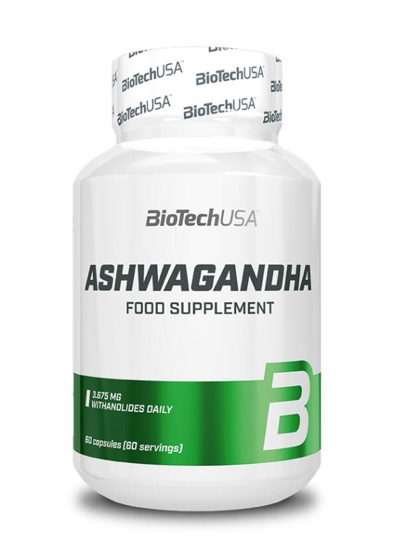 Biotech USA Ashwagandha, 60 kapslí