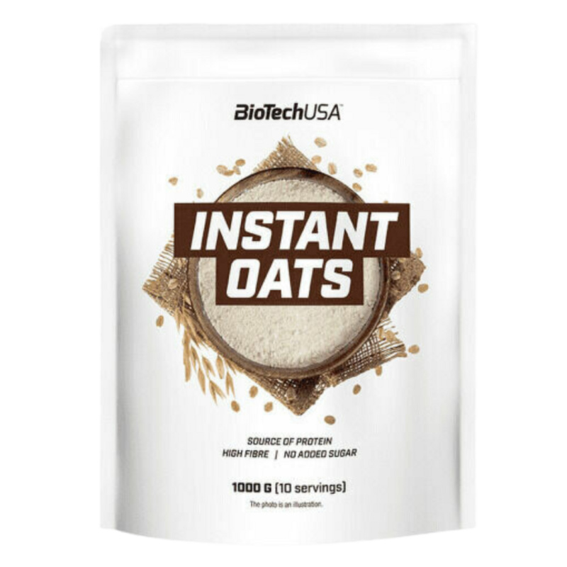 Biotech USA BiotechUSA Instant Oats 1000 g - Bez příchuti