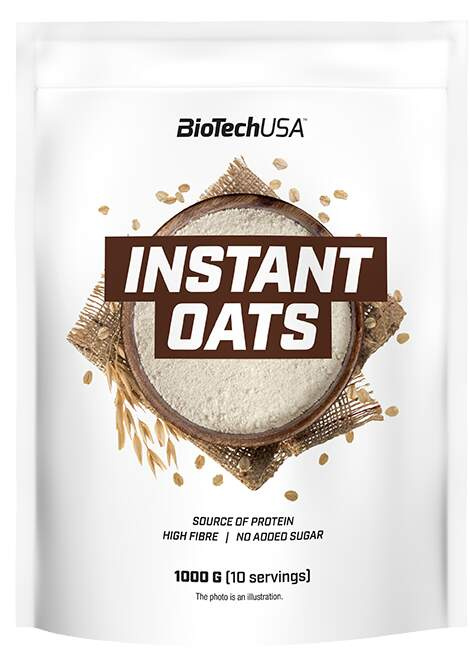 Biotech USA BiotechUSA Instant Oats 1000 g - Bez příchuti