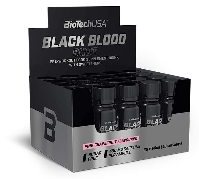 Biotech USA BiotechUSA Black Blood Shot 60 ml - grapefruit