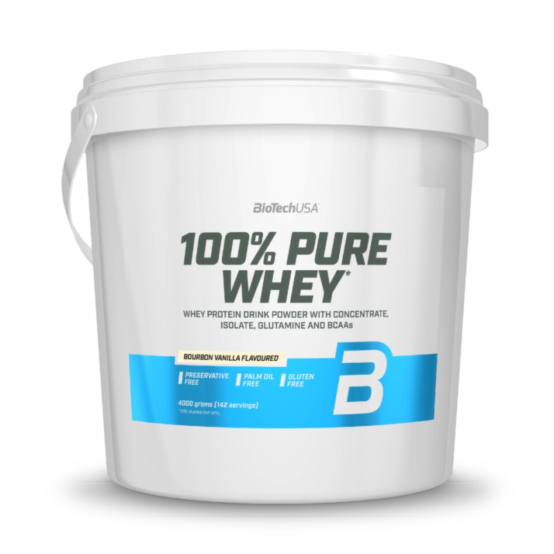 Biotech USA BioTechUSA 100% Pure Whey 4000 g - vanilka bourbon