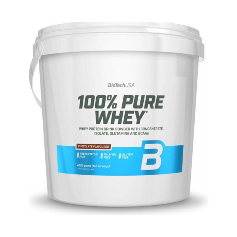 Biotech USA BioTechUSA 100% Pure Whey 4000 g - čokoláda/kokos