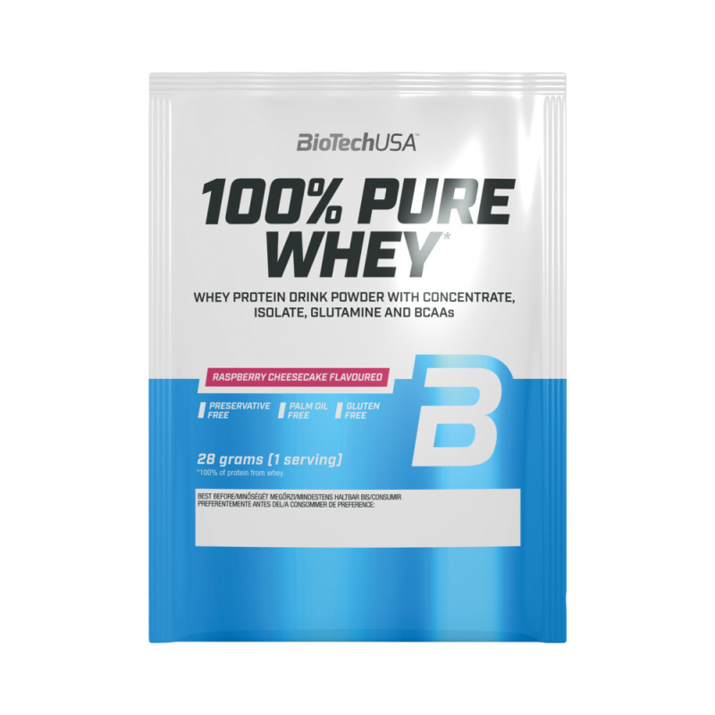 BioTech USA 100% Pure Whey Protein, TESTER, 28 g Příchuť: Mléčná rýže