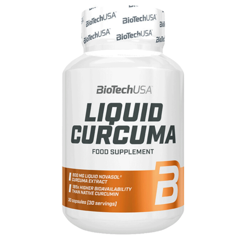 BioTech USA Liquid Curcuma - 30 kapslí