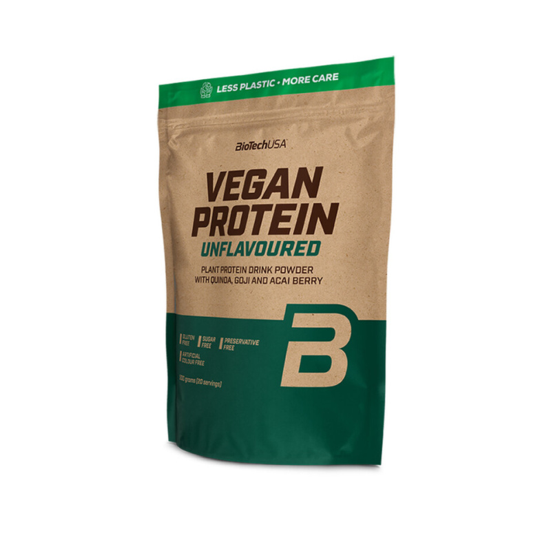 BiotechUSA Vegan Protein 500g - bez příchuti