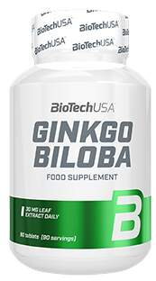 BioTech USA Ginkgo Biloba, 90 tablet