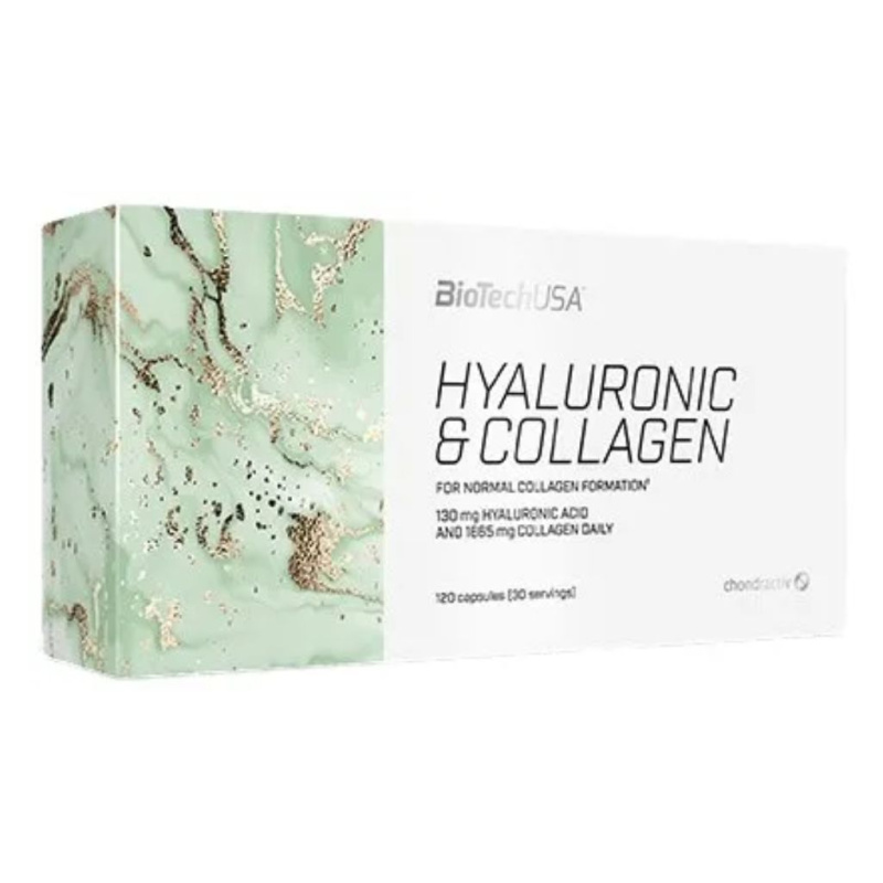 Biotech USA BiotechUSA Hyaluronic & Collagen 120 kapslí