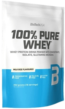 BioTech USA 100% Pure Whey Protein, 454 g Příchuť: Jablečný koláč