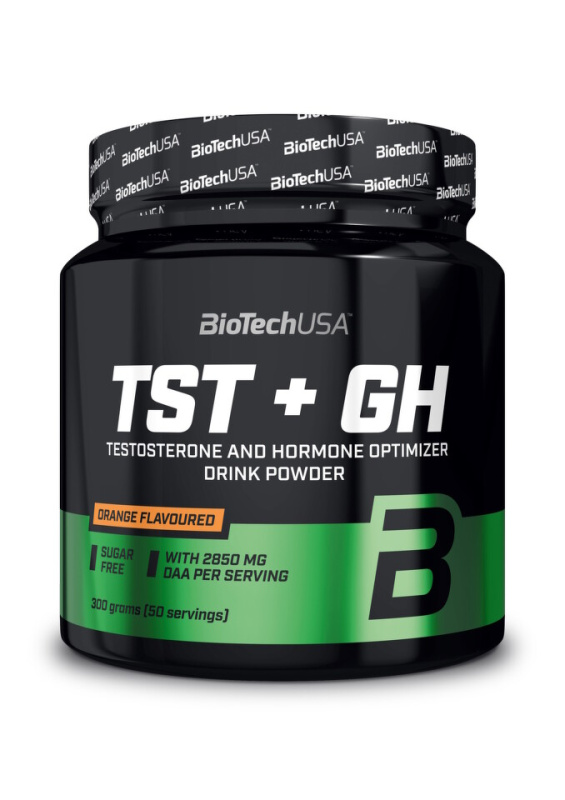 Biotech USA BiotechUSA TST + GH 300 G - pomeranč