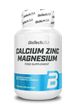 BioTechUSA Calcium Zinc Magnesium 100 tablet