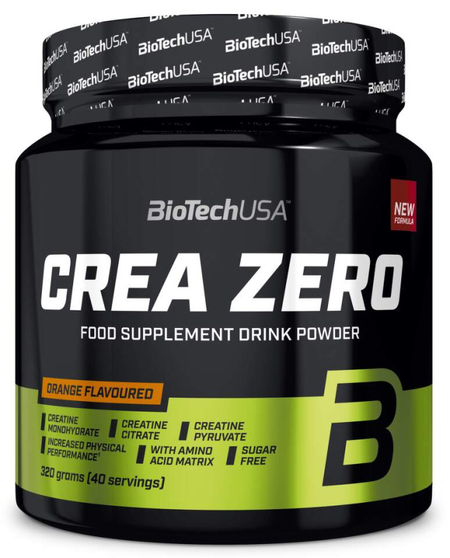 Biotech USA BiotechUSA Crea Zero pomeranč 320 g