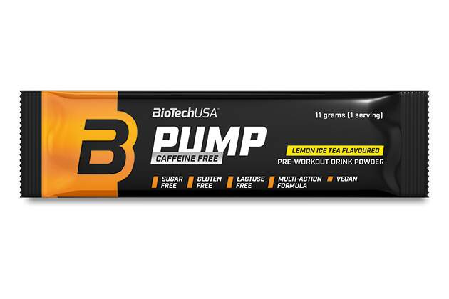Biotech USA BiotechUSA Pump Caffeine free 11 g - tropické ovoce