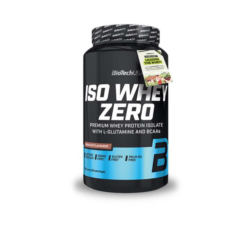 BioTechUSA Iso Whey Zero 908 g - tmavá čokoláda