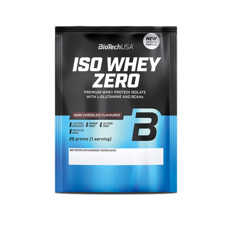BioTechUSA Iso Whey Zero 25 g - tmavá čokoláda