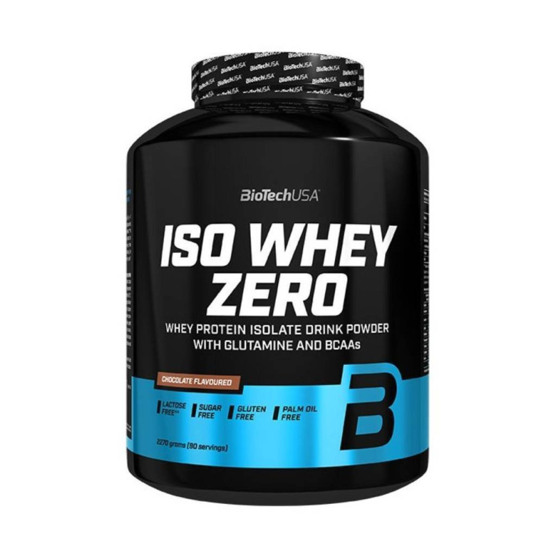 BioTechUSA Iso Whey Zero 2270 g - bílá čokoláda