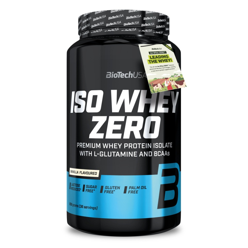 BioTechUSA Iso Whey Zero 908 g - vanilka