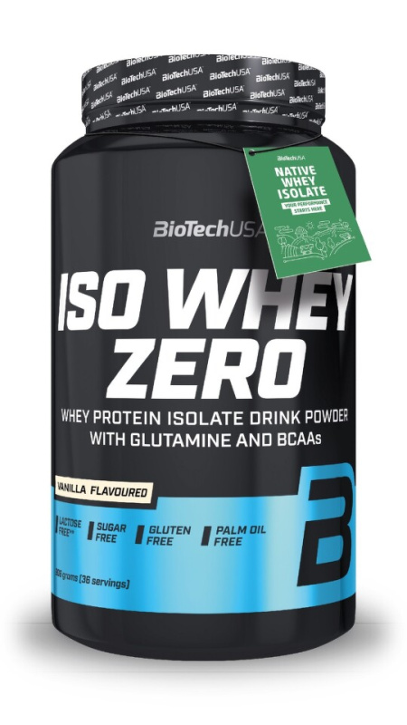 BioTechUSA Iso Whey Zero 908 g - vanilka