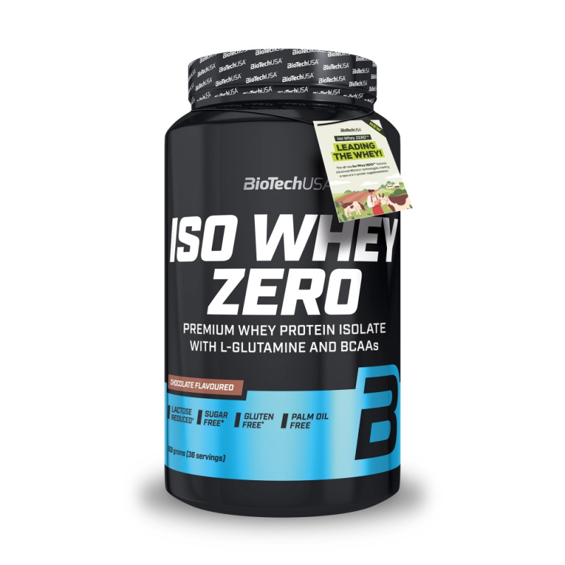 BioTechUSA Iso Whey Zero 908 g - čokoláda
