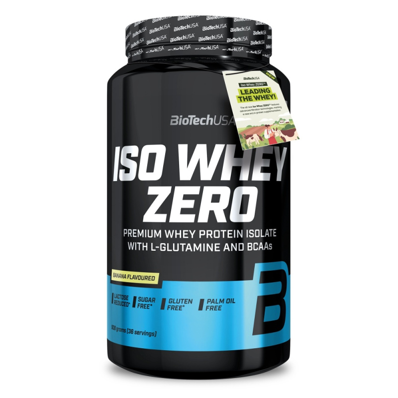 BioTechUSA Iso Whey Zero 908 g - banán