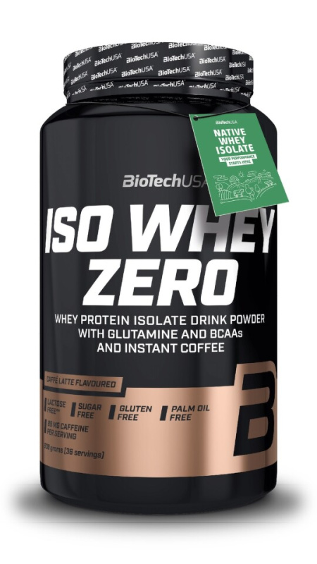 BioTechUSA Iso Whey Zero 908 g - cafe latte 
