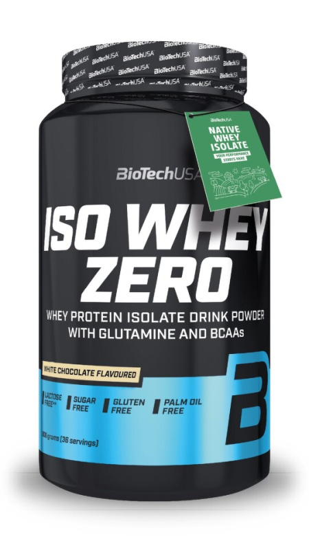 BioTechUSA Iso Whey Zero 908 g - bílá čokoláda