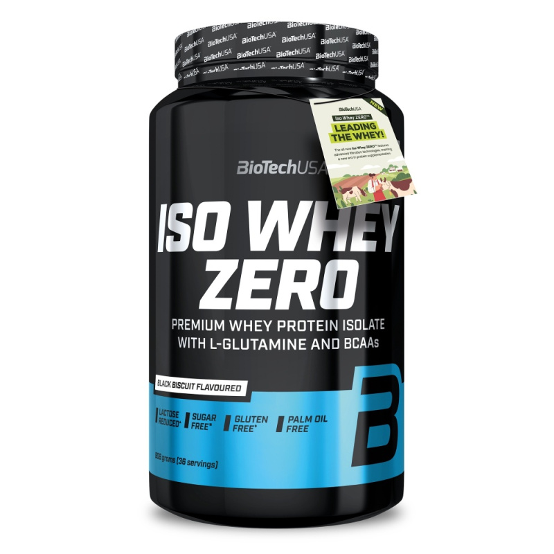 BioTechUSA Iso Whey Zero 908 g - Black Biscuit