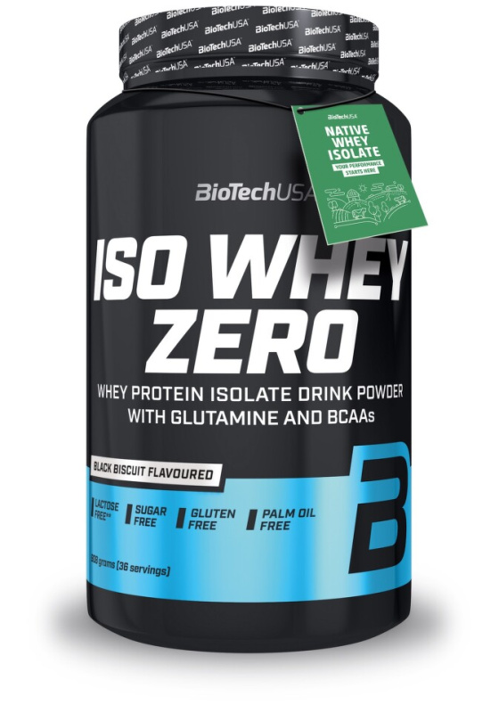 BioTechUSA Iso Whey Zero 908 g - Black Biscuit