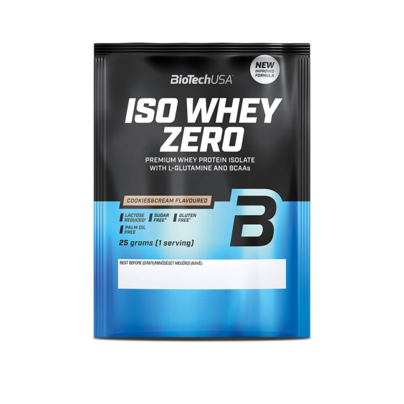 Biotech USA BioTechUSA Iso Whey Zero 25 g - cookies & cream
