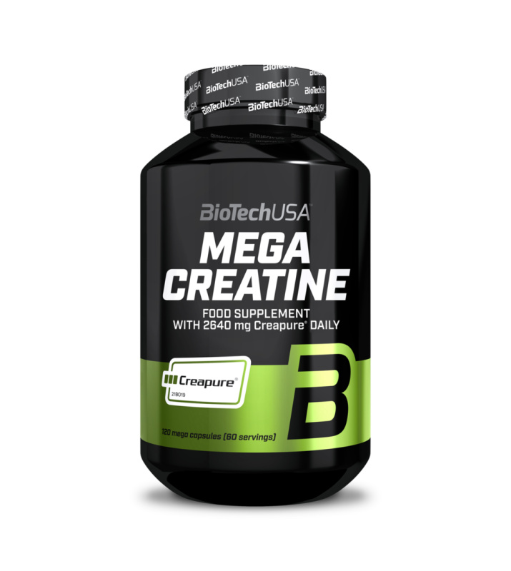 BioTechUSA Mega Creatine 120 mega kapslí