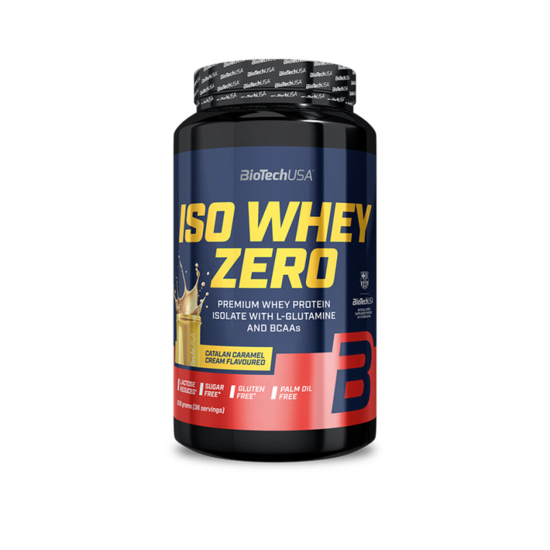 BioTechUSA Iso Whey Zero 908 g - Catalan Caramel Cream