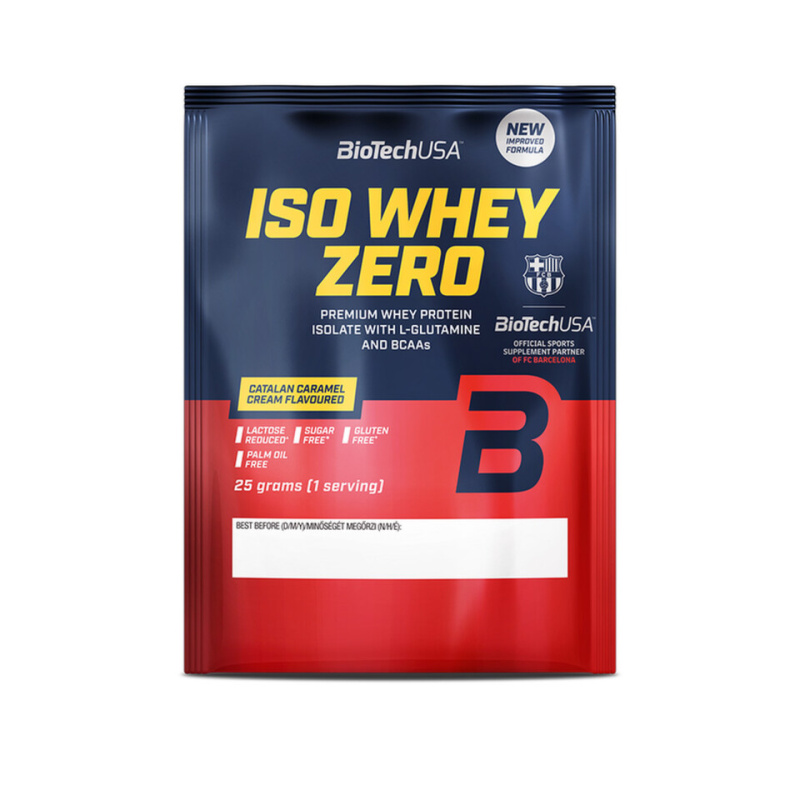 BioTechUSA Iso Whey Zero 25 g - Catalan Caramel Cream