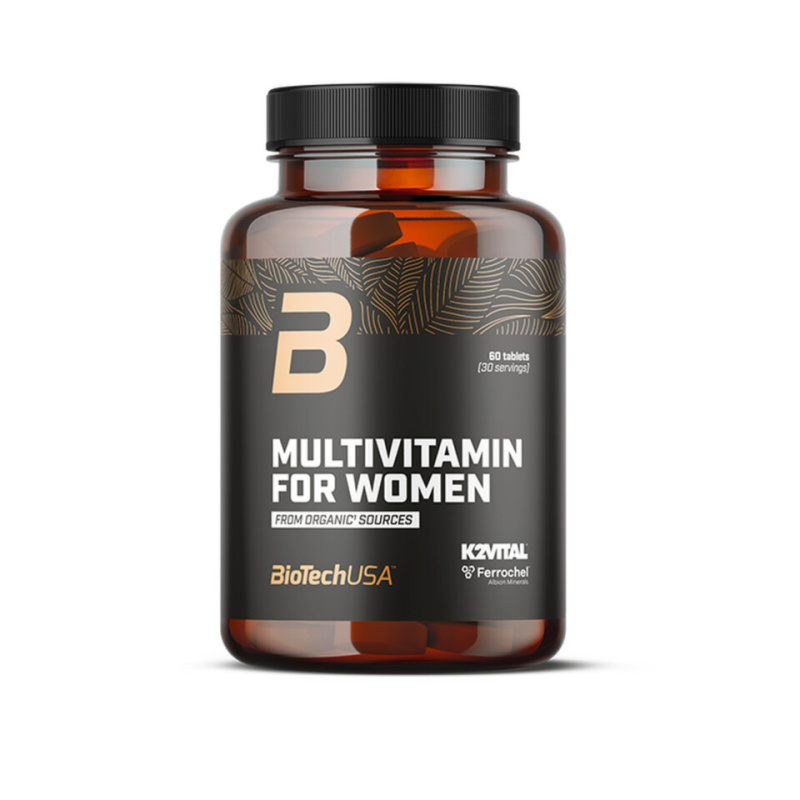 BioTechUSA Multivitamin For Women from organic sources 60 tablet
