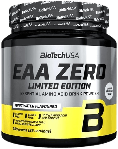 BiotechUSA EAA Zero 350 g - tonic water (limited edition)