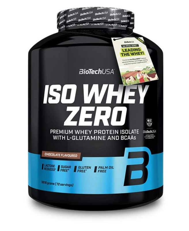 BioTechUSA Iso Whey Zero 1816 g - čokoláda