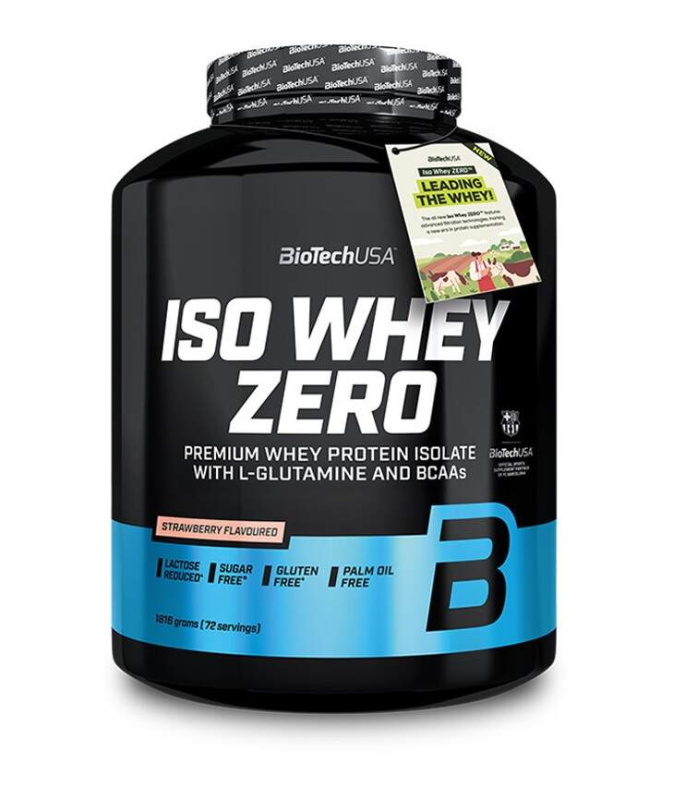 BioTechUSA Iso Whey Zero 1816 g - jahoda